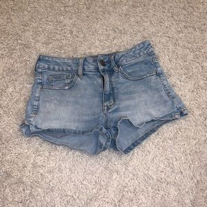 american eagle high rise shortie shorts size 4